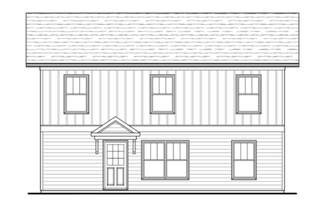 Drawing of a New Energy Efficient Home in Cartersville Georgia